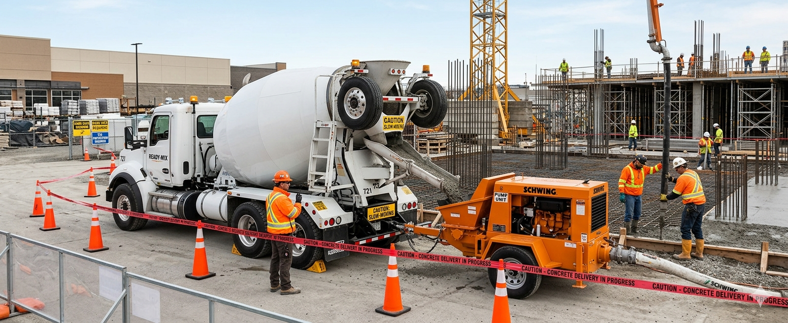 safety-measures-Used-During-Ready-mix-Concrete-Delivery